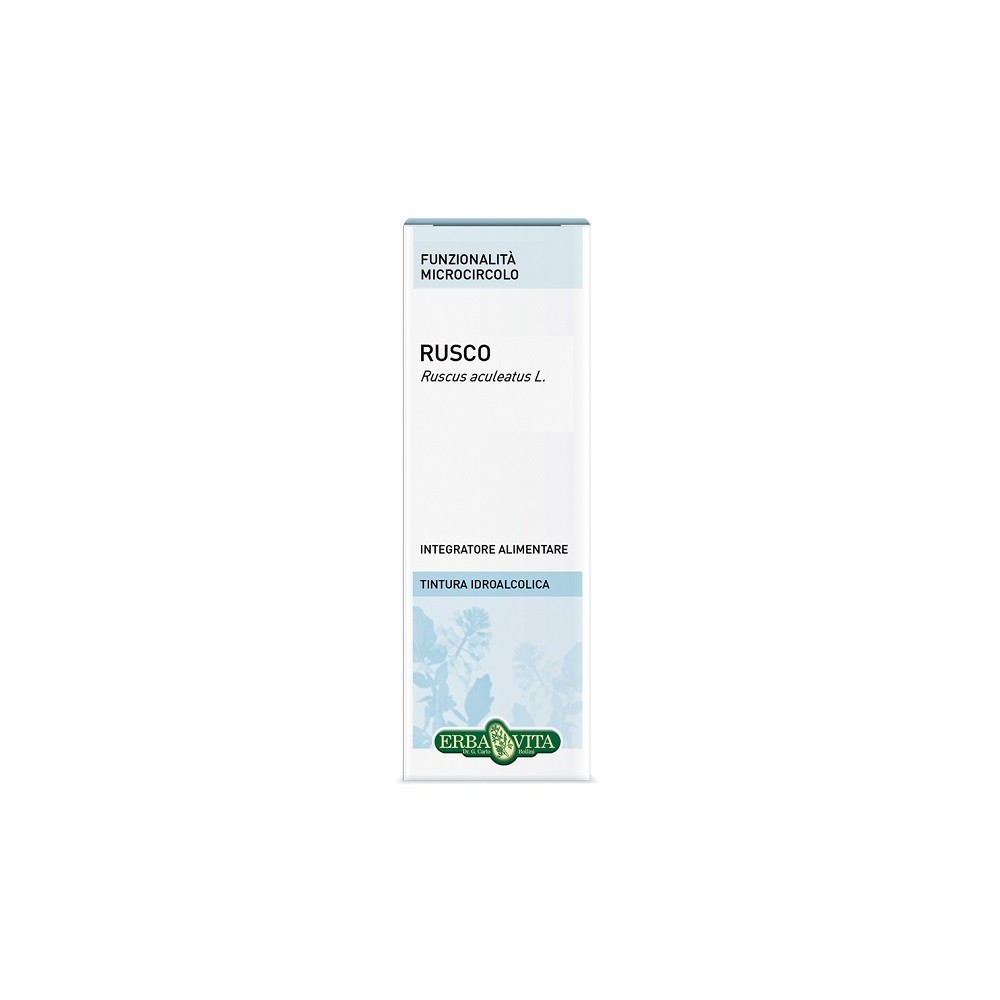 Tintura idroalcolica Rusco 50 ml Erba Vita