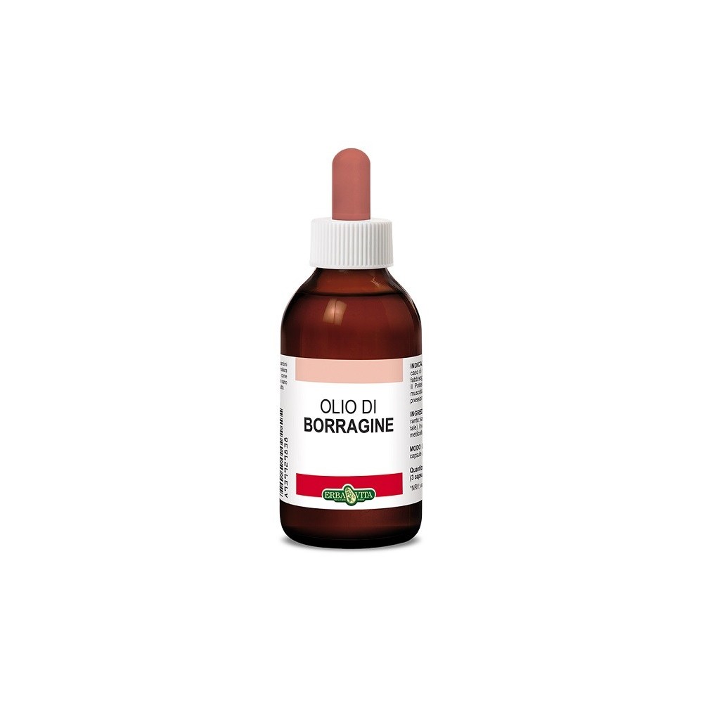 Olio di Borragine 30 ml Erba Vita