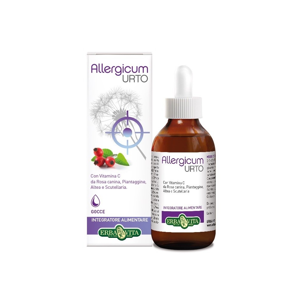 Allergicum Urto 50 ml Erba Vita Integratore Alimentare