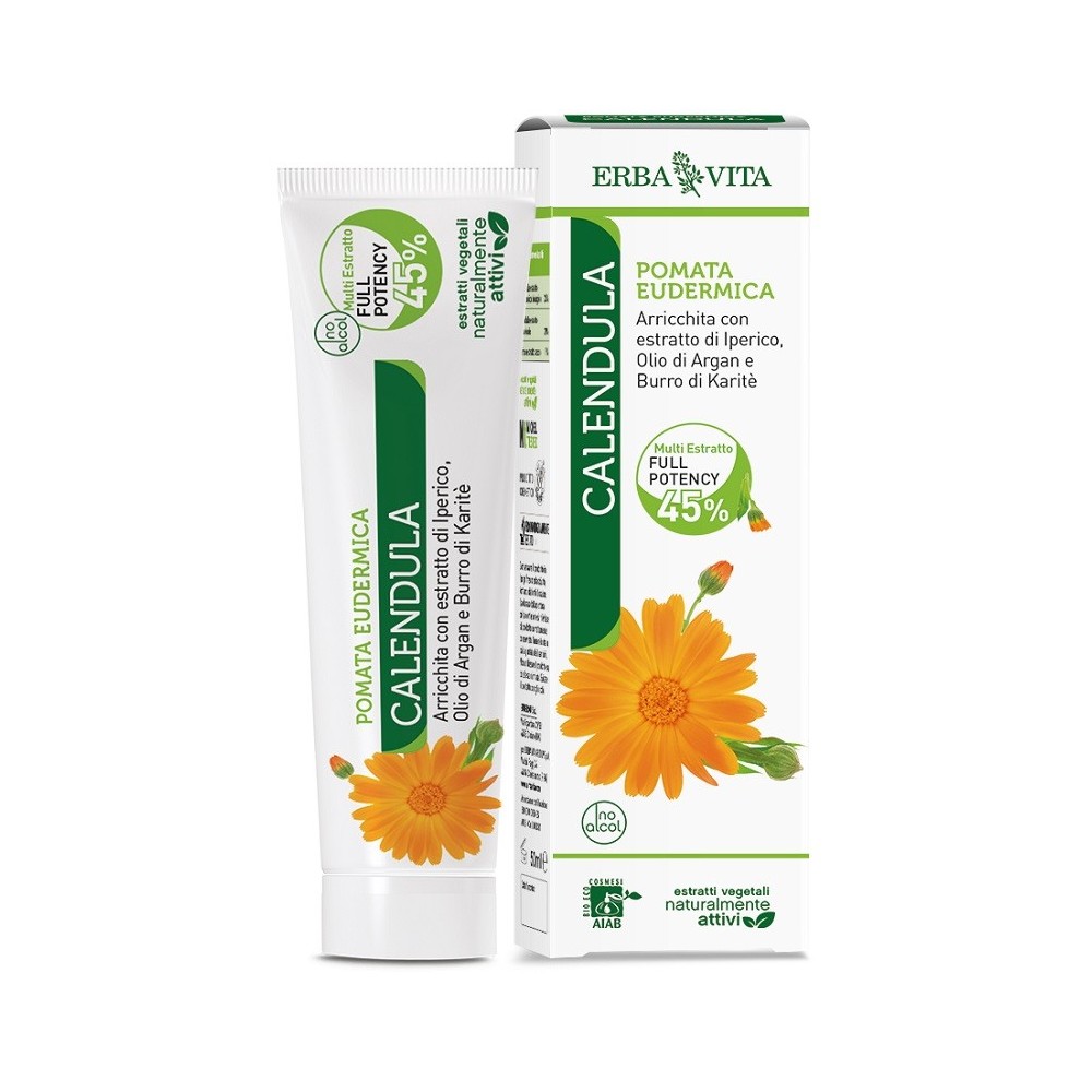 Pomata Eudermica Calendula 50 ml Erba Vita