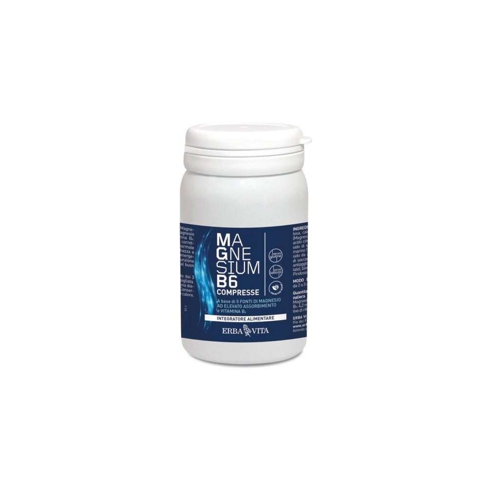 Integratore alimentare Magnesium B6 60 compresse Erba Vita