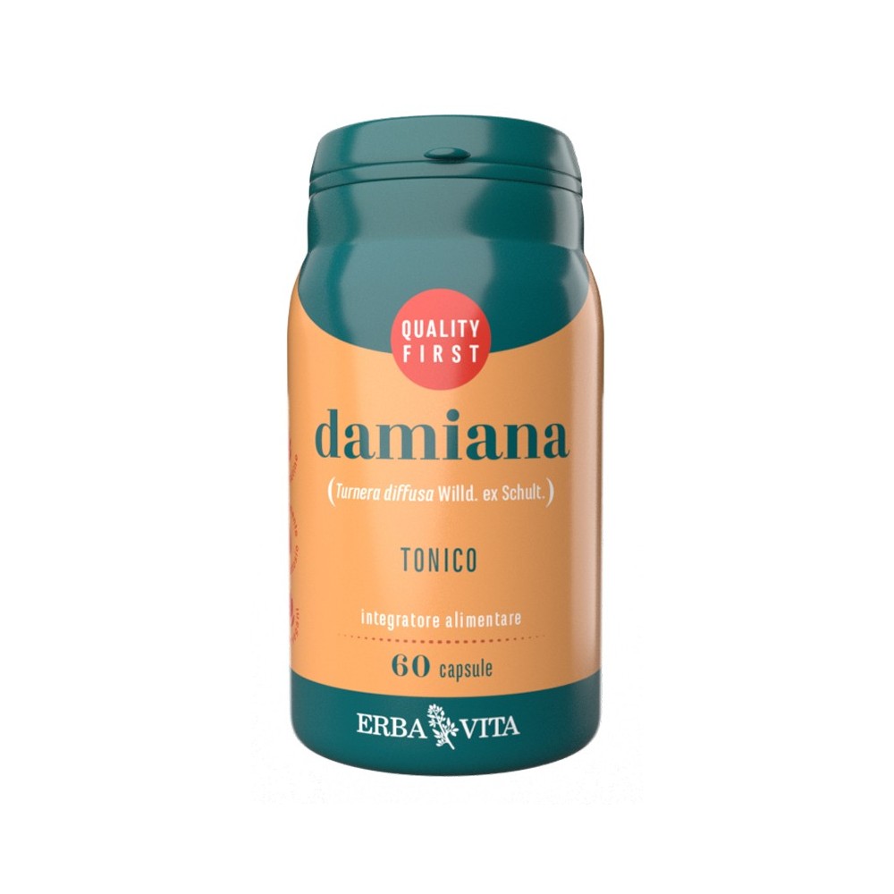 Damiana integratore 60 capsule Erba Vita