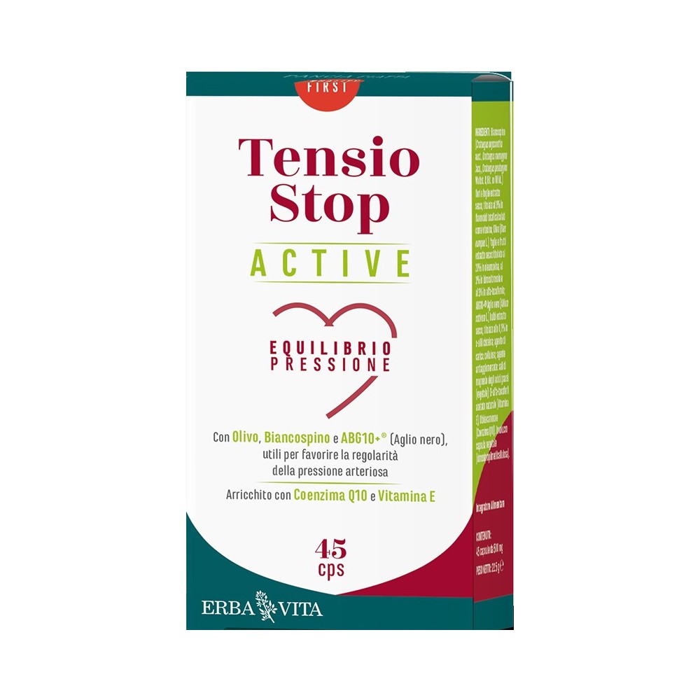 TENSIO STOP ACTIVE 45 CAPSULE Erba Vita