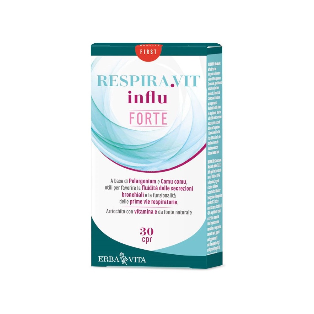 RESPIRAVIT INFLU FORTE 30 COMPRESSE Erba Vita