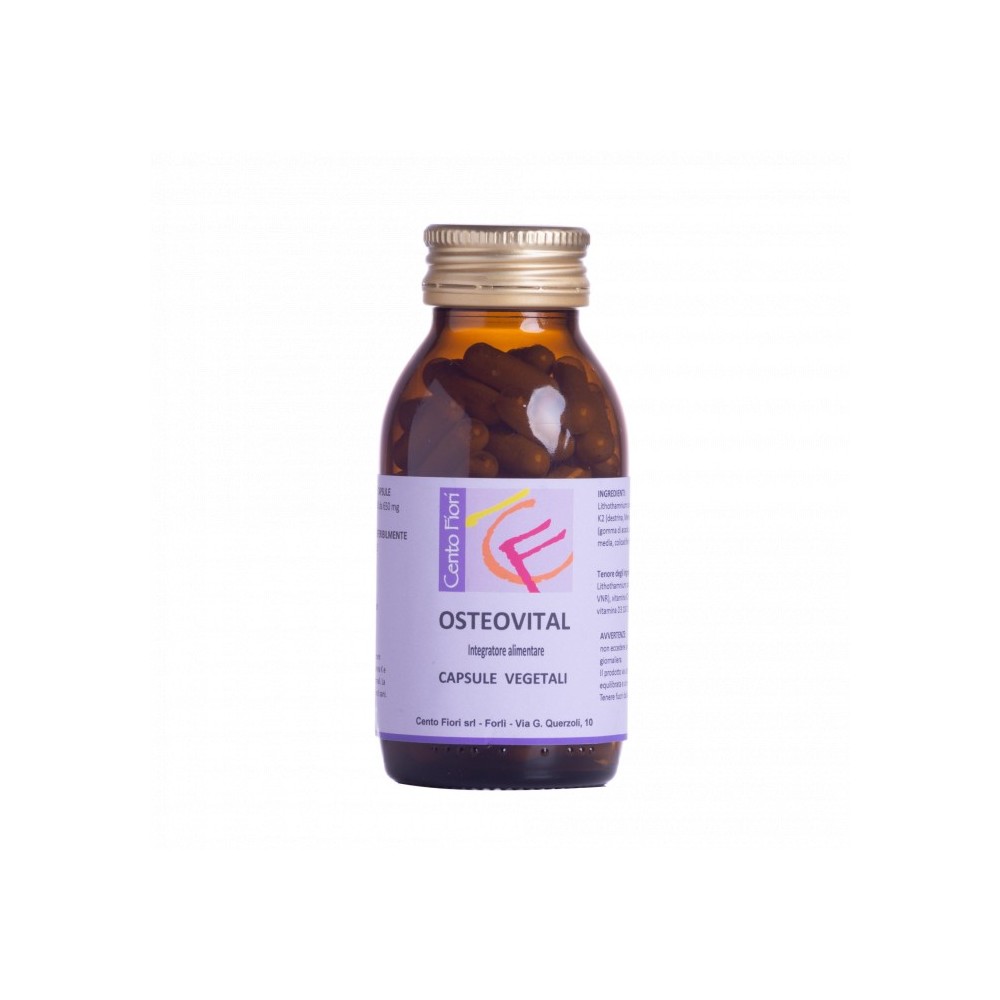 OSTEOVITAL 100 CAPSULE VEGETALI Cento fiori