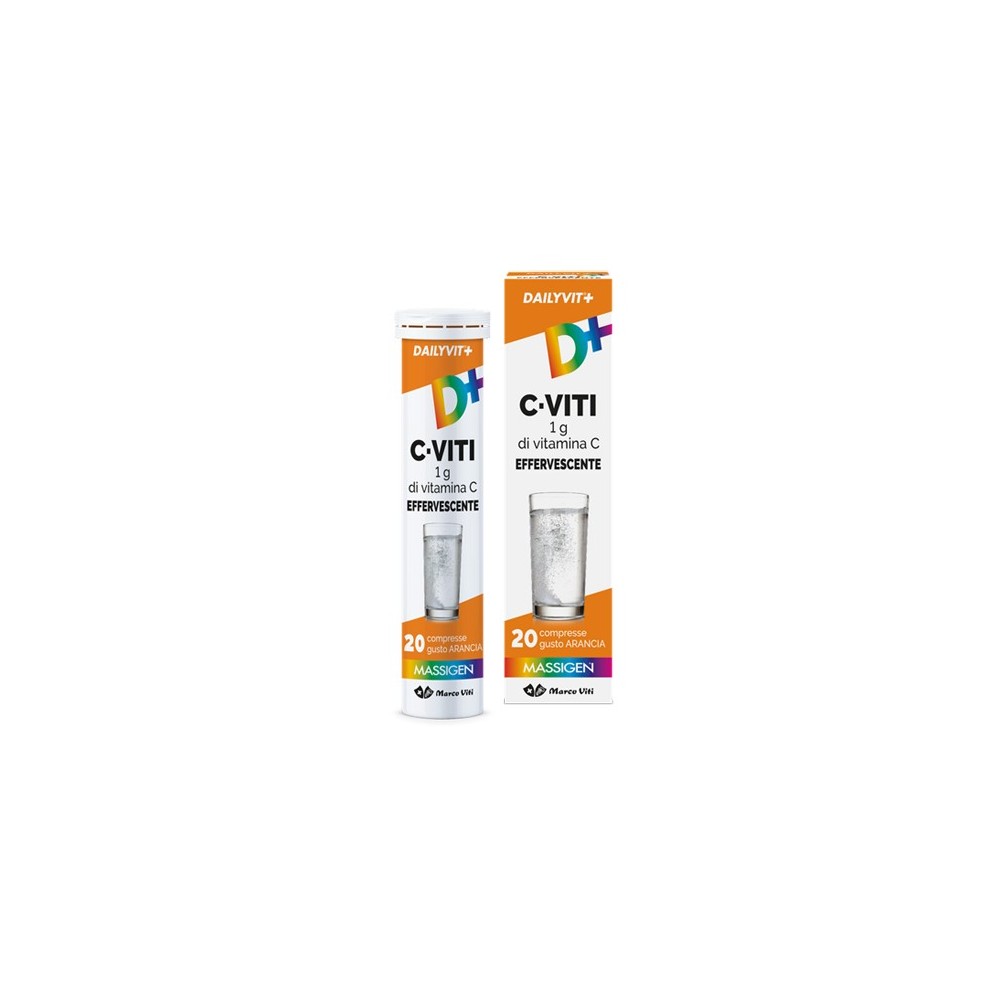 DAILYVIT+ C VITI 1G DI VITAMINA C EFFERVESCENTE 20 COMPRESSE