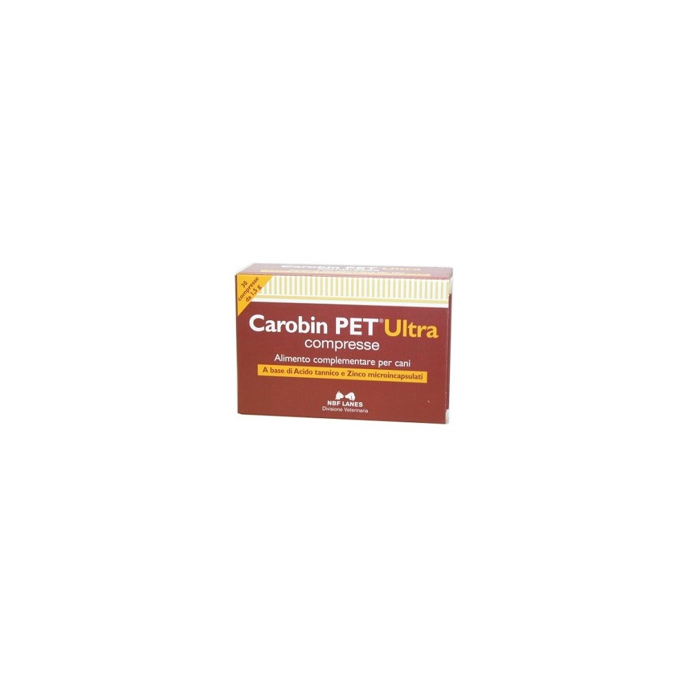 CAROBIN PET ULTRA BLISTER 30 COMPRESSE APPETIBILI