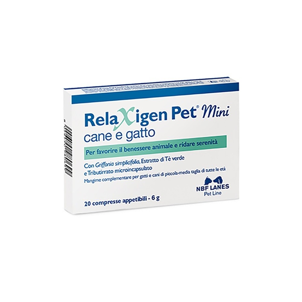 RELAXIGEN PET MINI BLISTER 20 COMPRESSE