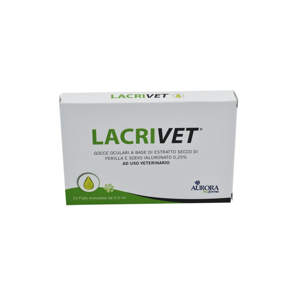 LACRIVET GOCCE OCULARI STRIP 10 FLACONCINI 0,5 ML