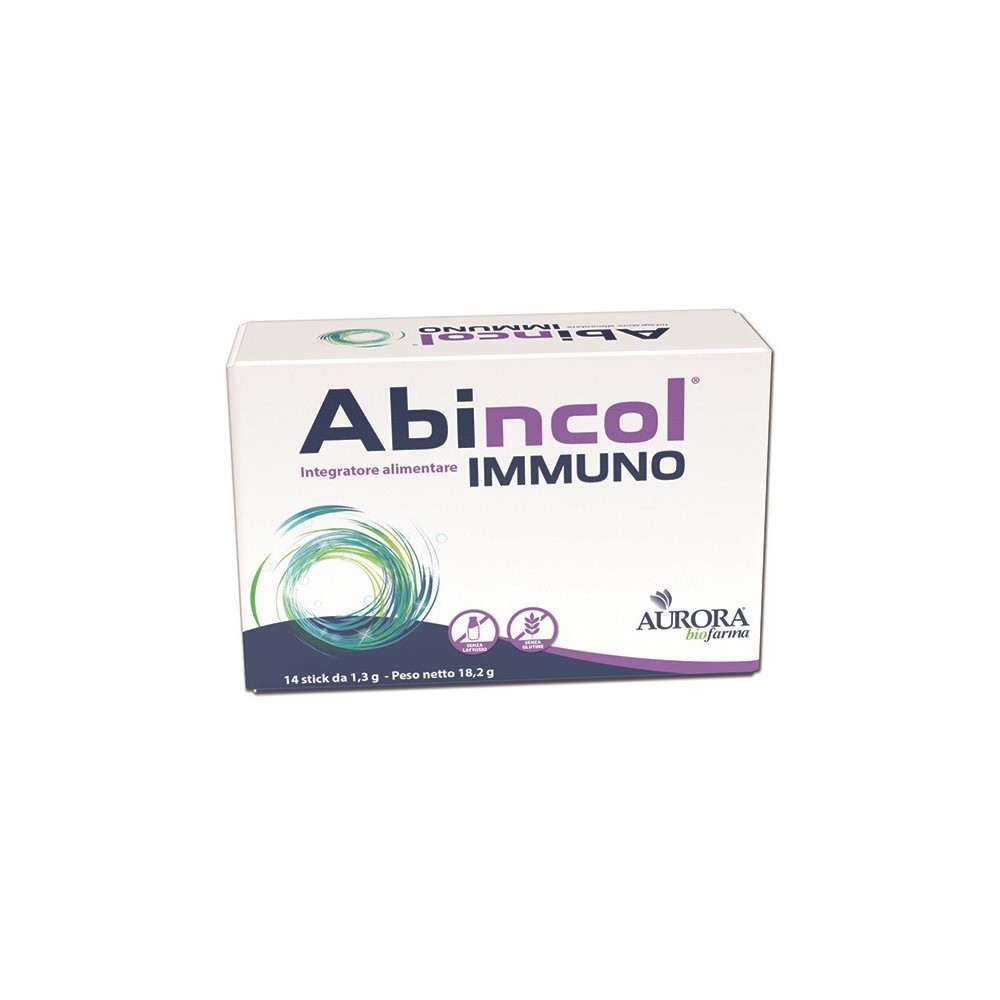 ABINCOL IMMUNO 14 STICK OROSOLUBILI