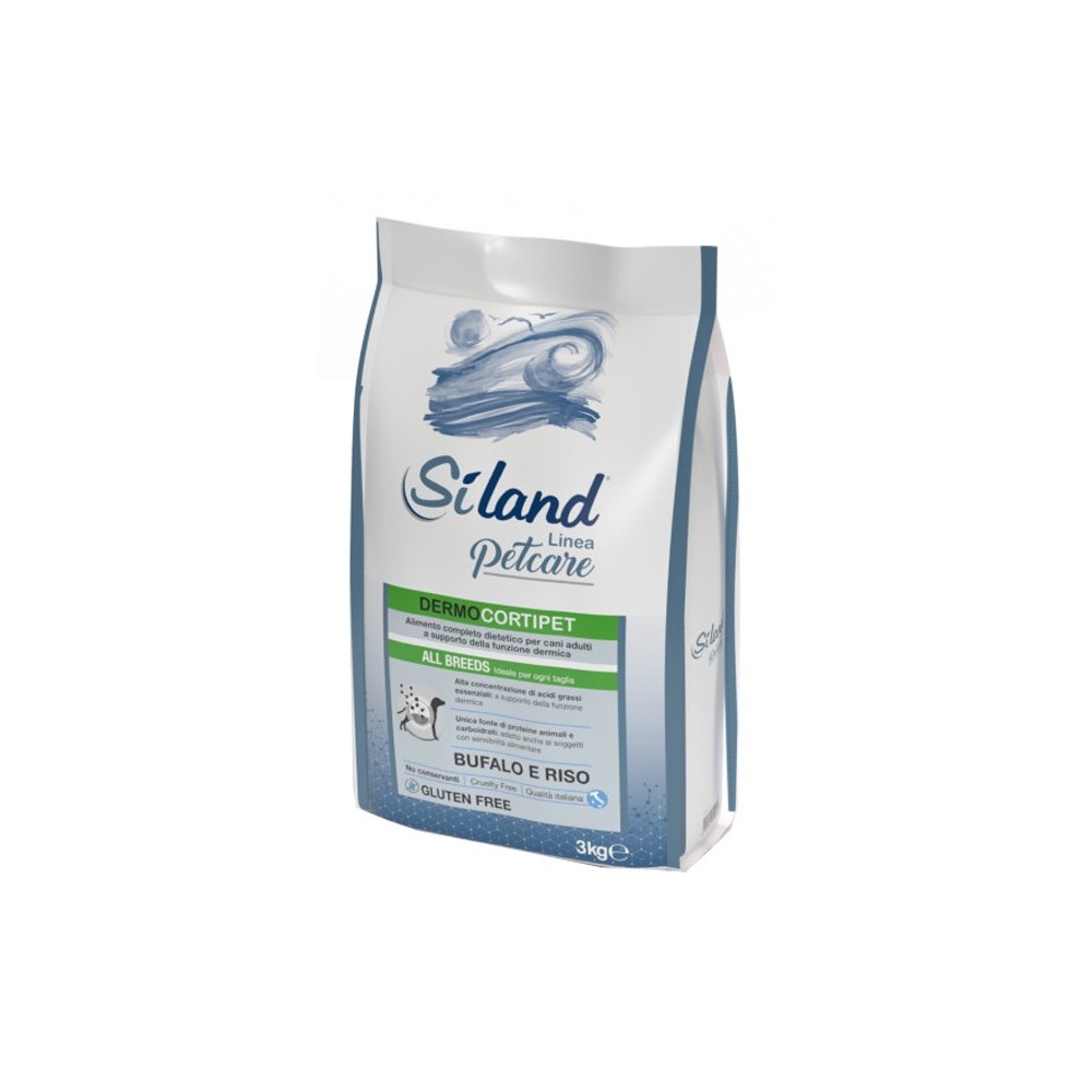 SILAND MANGIME SECCO DERMOCORTIPET ALL BREEDS 3 KG