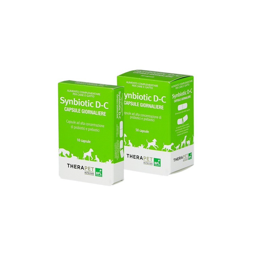 SYNBIOTIC D-C THERAPET 10 CAPSULE