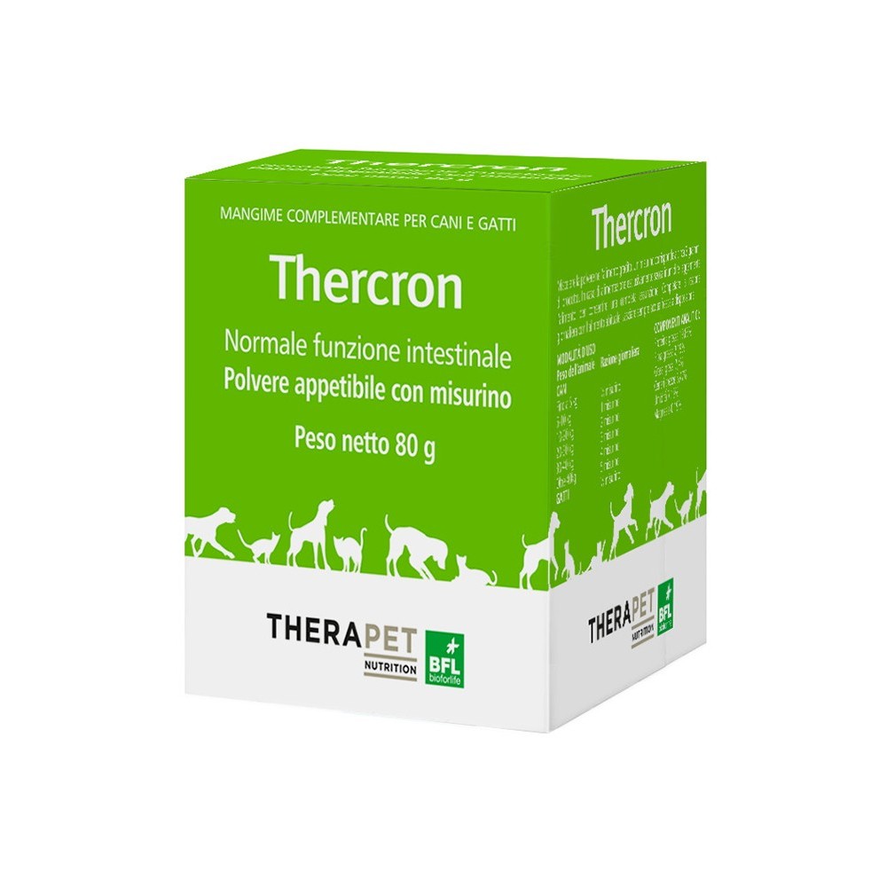 THERCRON CANE GATTO POLVERE 80 G