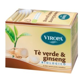 VIROPA TE VERDE/GINSENG BIO 15 FILTRI