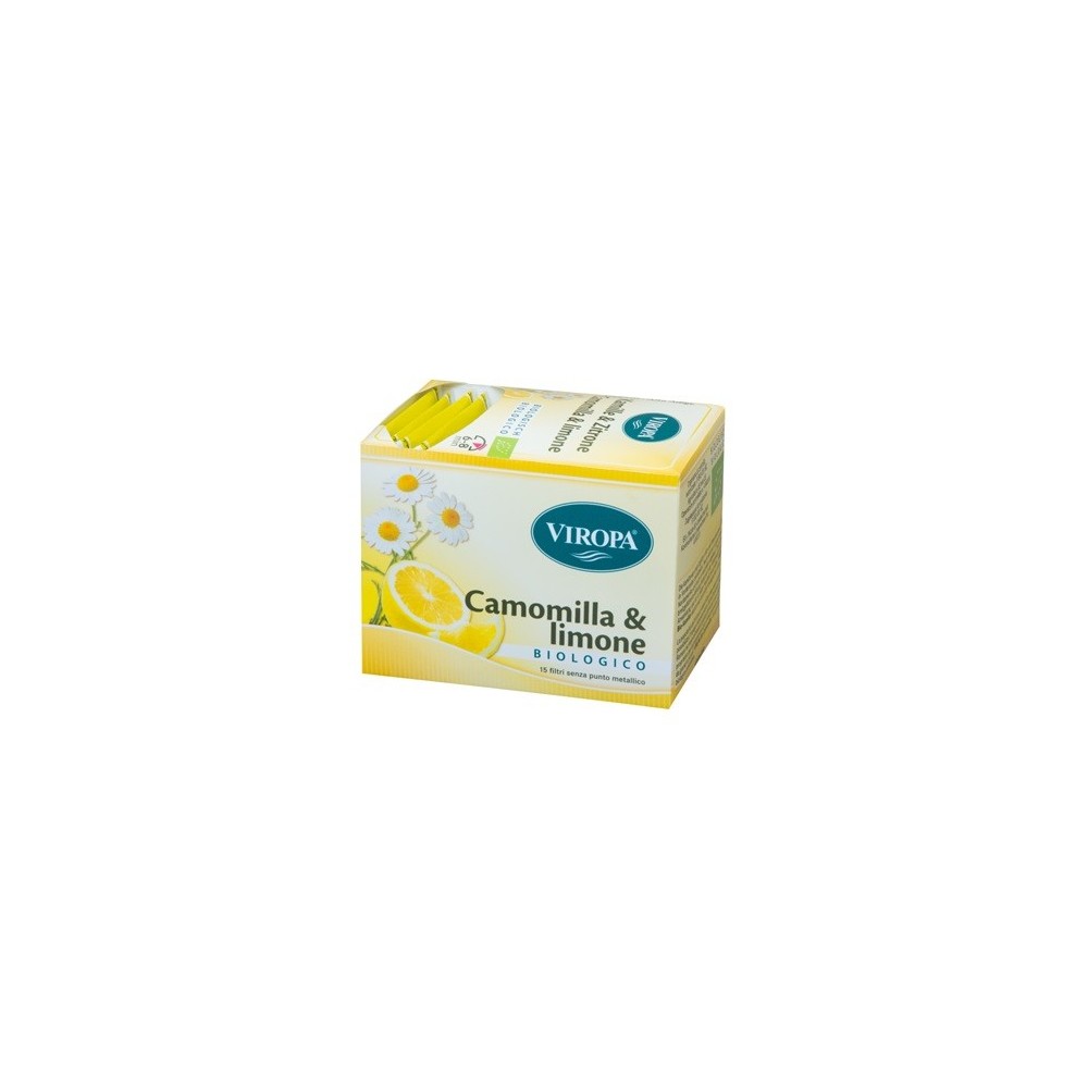 VIROPA CAMOMILLA&LIMONE BIOLOGICO 15 FILTRI DA 1,5 G