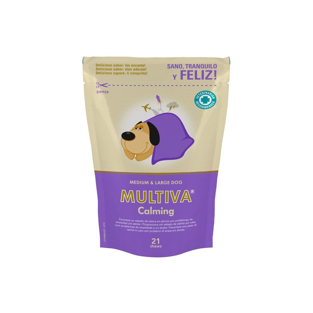 MULTIVA CALMING MEDIUM/LARGE DOG 21 CHEWS