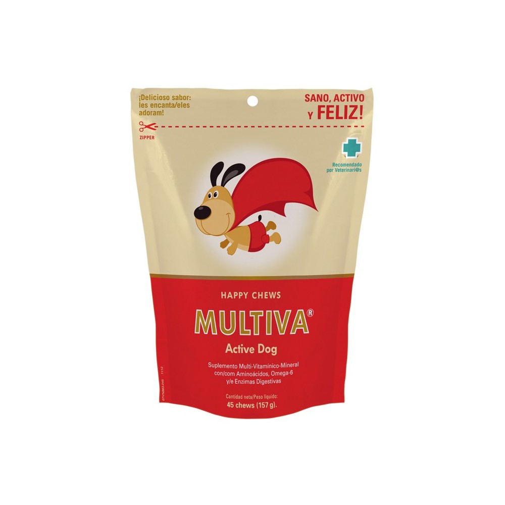 MULTIVA ACTIVE DOG 45 CHEWS