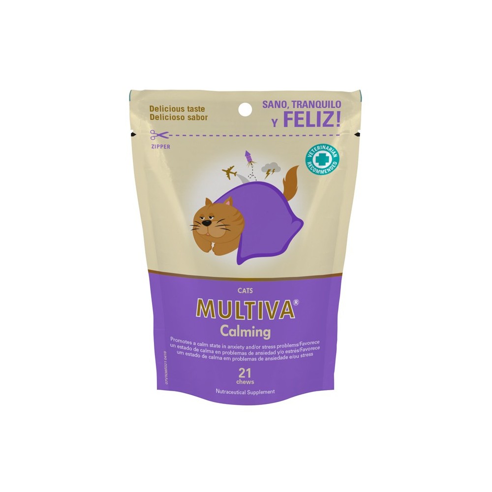 MULTIVA CALMING CAT 21 CHEWS