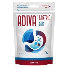 ADIVA GASTRIC MEDIUM & LARGE 30 CHEWS