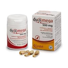 DUOMEGA CANI PICCOLI 30 CAPSULE MOLLI 500 MG