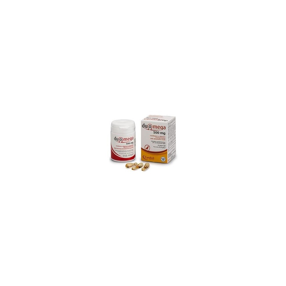 DUOMEGA CANI PICCOLI 30 CAPSULE MOLLI 500 MG