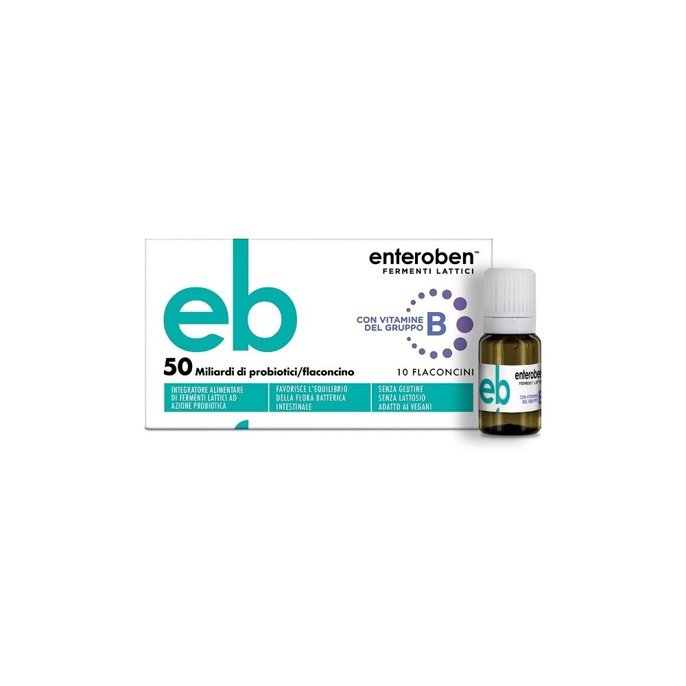 ENTEROBEN 50MLD 10 FLACONCINI DA 10 ML