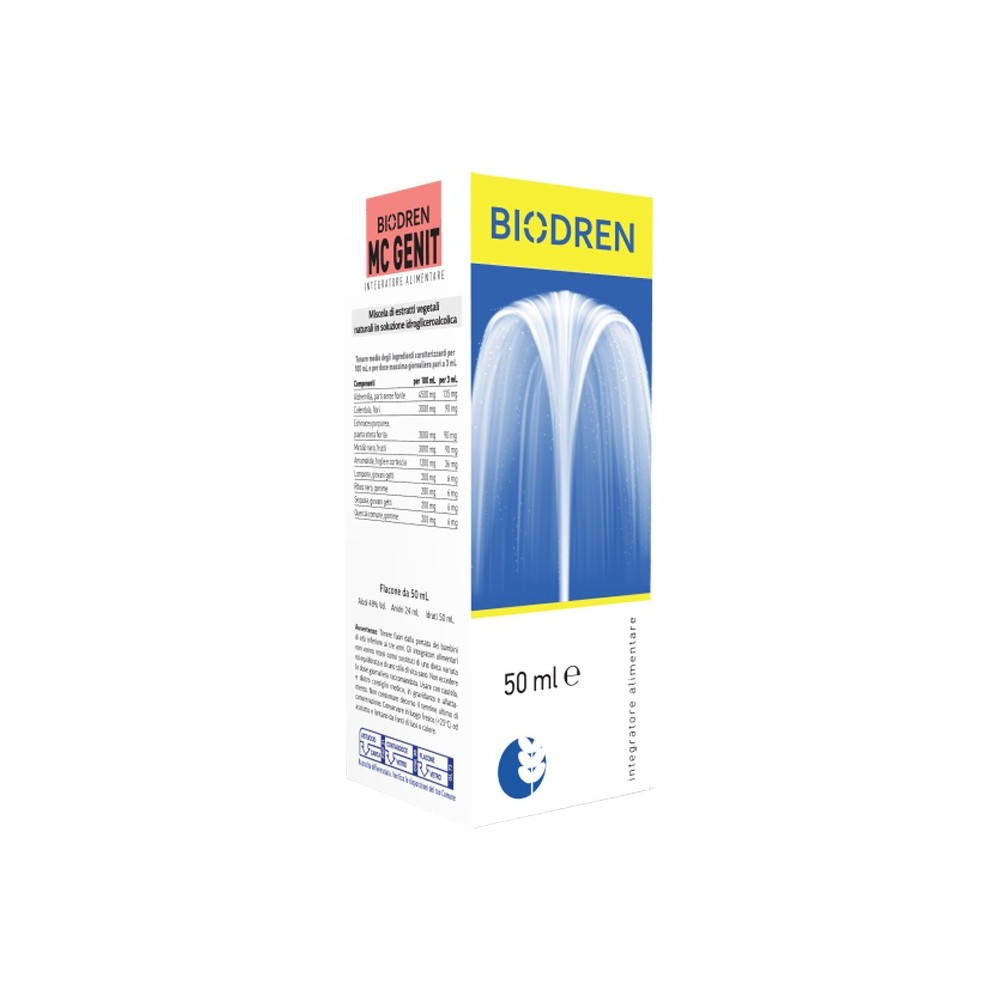 BIODREN MC GENIT SOLUZIONE IDROALCOLICA 50 ML