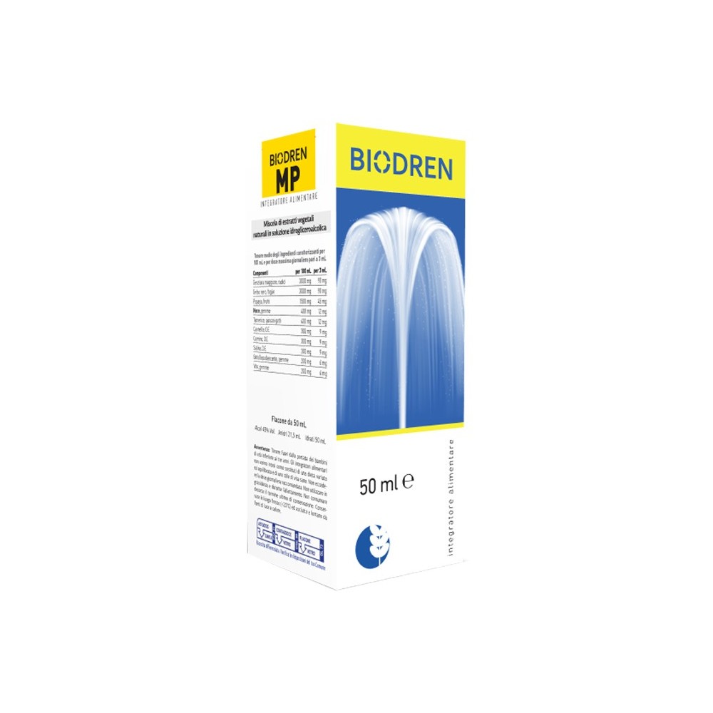 BIODREN M-P SOLUZIONE IDROALCOLICA 50 ML