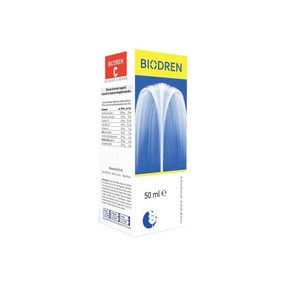 BIODREN C 50 ML SOLUZIONE IDROALCOLICA