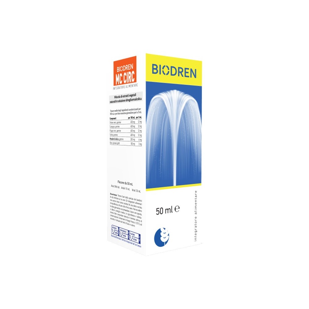 BIODREN MC CIRC SOLUZIONE IDROALCOLICA 50 ML