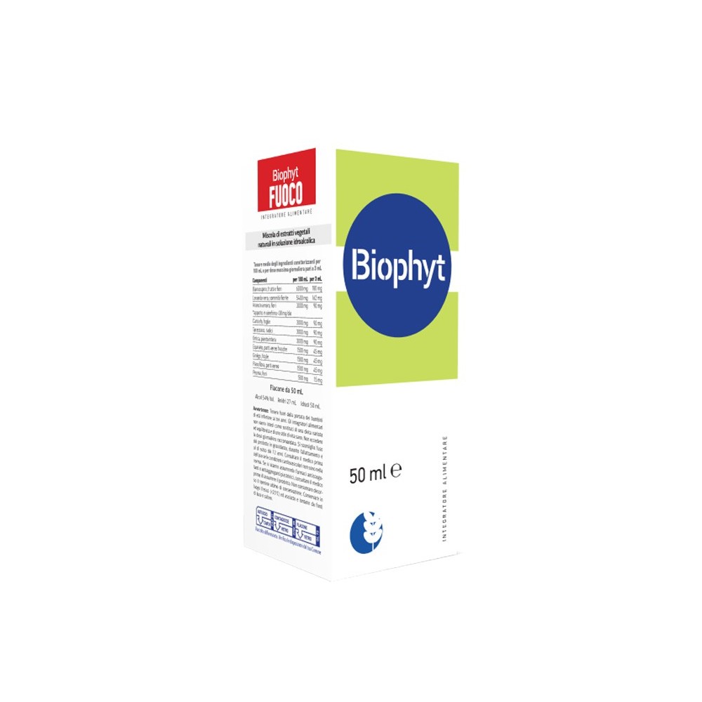 BIOPHYT FUOCO 50 ML SOLUZIONE IDROALCOLICA