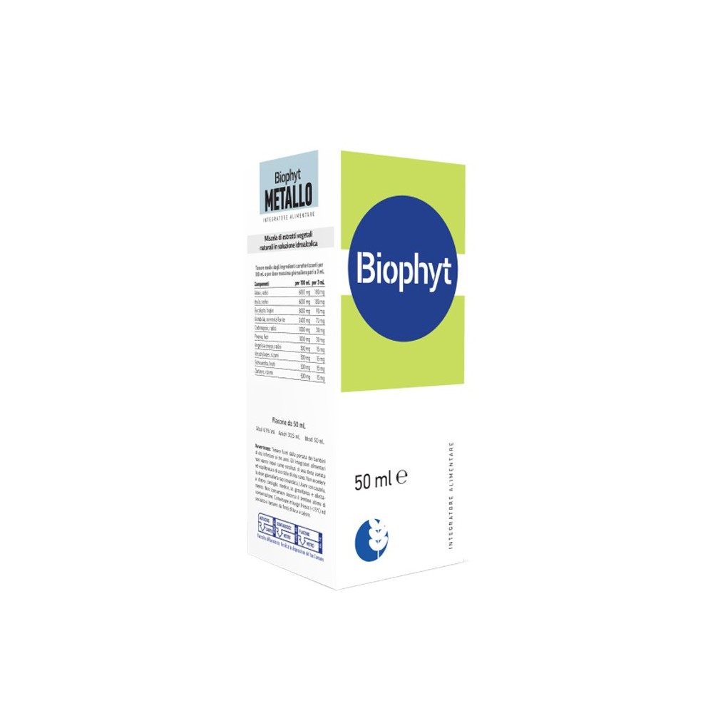 BIOPHYT METALLO 50 ML SOLUZIONE IDROALCOLICA