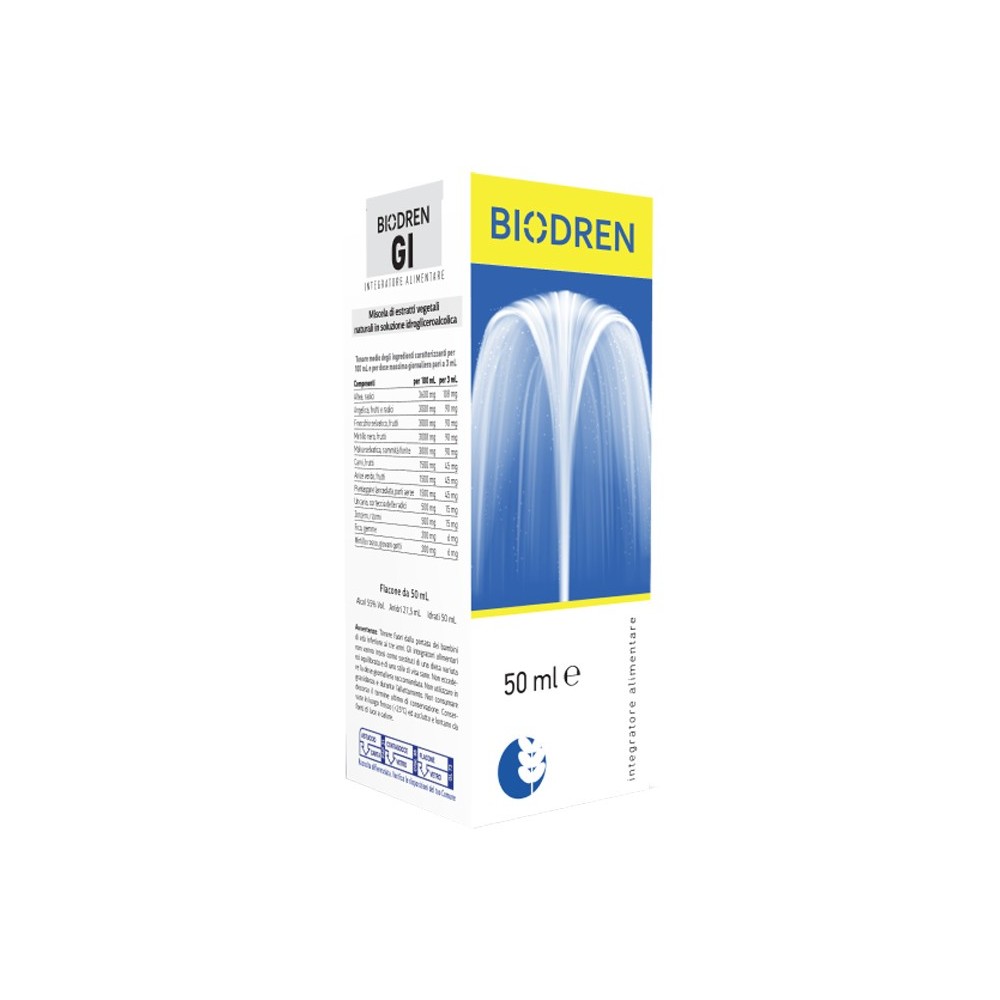 BIODREN GI SOLUZIONE IDROALCOLICA 50 ML