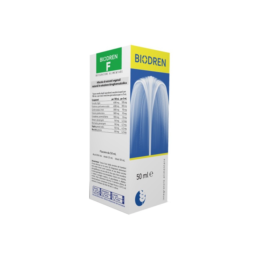 BIODREN F 50 ML SOLUZIONE IDROALCOLICA