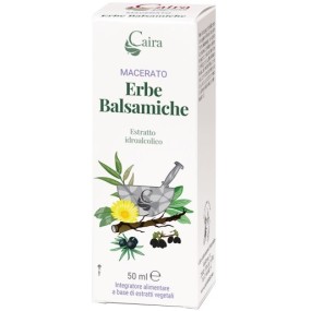 MACERATO ERBE BALSAMICHE integratore alimentare 50 ml Caira Laboratorio Erboristico