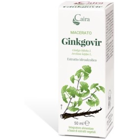 MACERATO GINKGOVIR integratore alimentare 50 ml Caira Laboratorio Erboristico