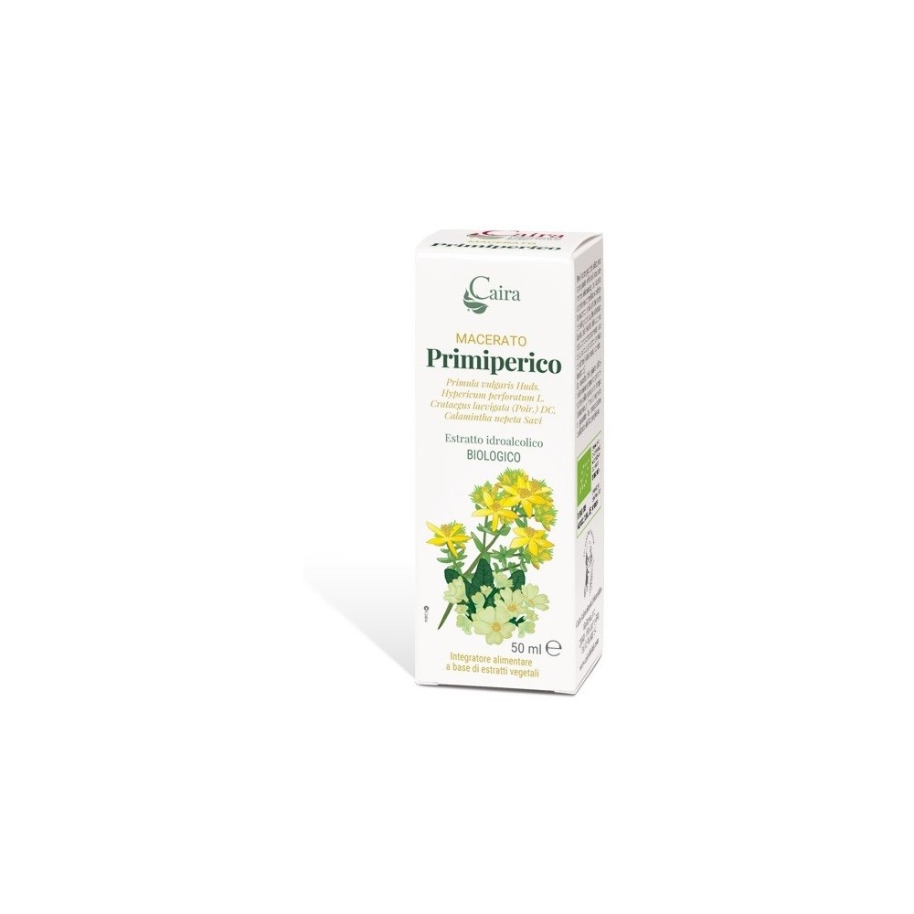 MACERATO PRIMIPERICO BIO integratore alimentare 50 ml Caira Laboratorio Erboristico