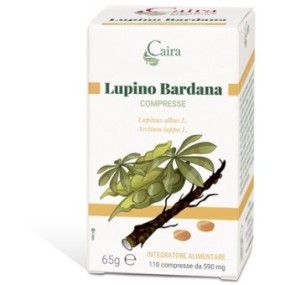 LUPINO BARDANA BIO integratore alimentare 110 compresse Caira Laboratorio Erboristico