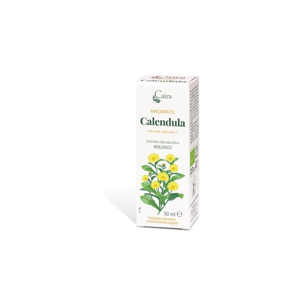 MACERATO CALENDULA BIO integratore alimentare 50 ml Caira Laboratorio Erboristico