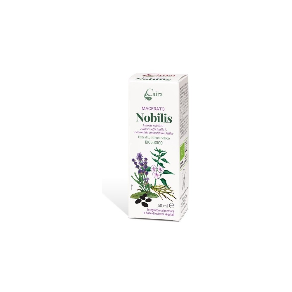 MACERATO NOBILIS BIO integratore alimentare 50 ml Caira Laboratorio Erboristico