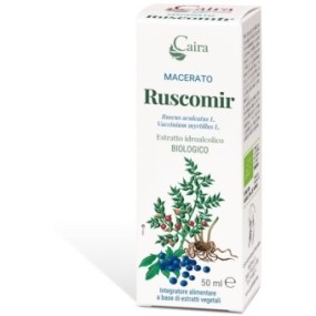 MACERATO RUSCOMIR BIO integratore alimentare 50 ml Caira Laboratorio Erboristico