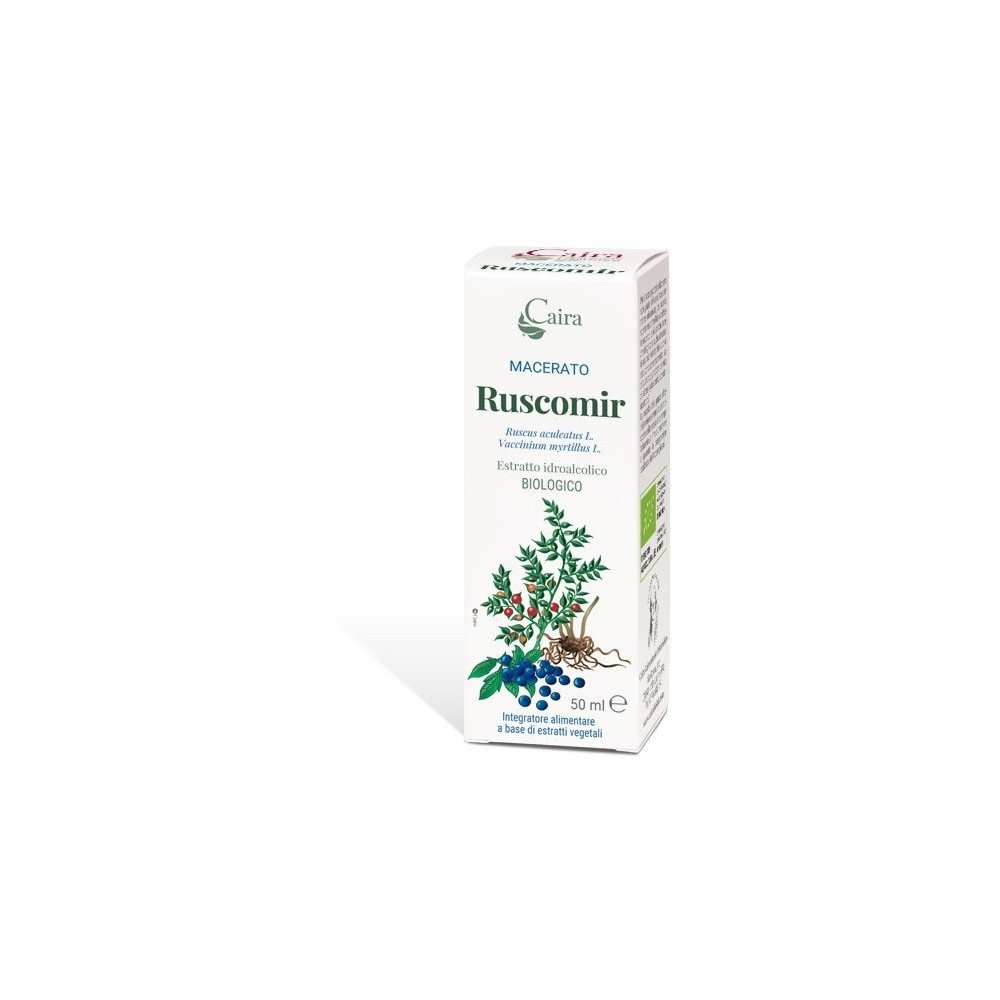 MACERATO RUSCOMIR BIO integratore alimentare 50 ml Caira Laboratorio Erboristico