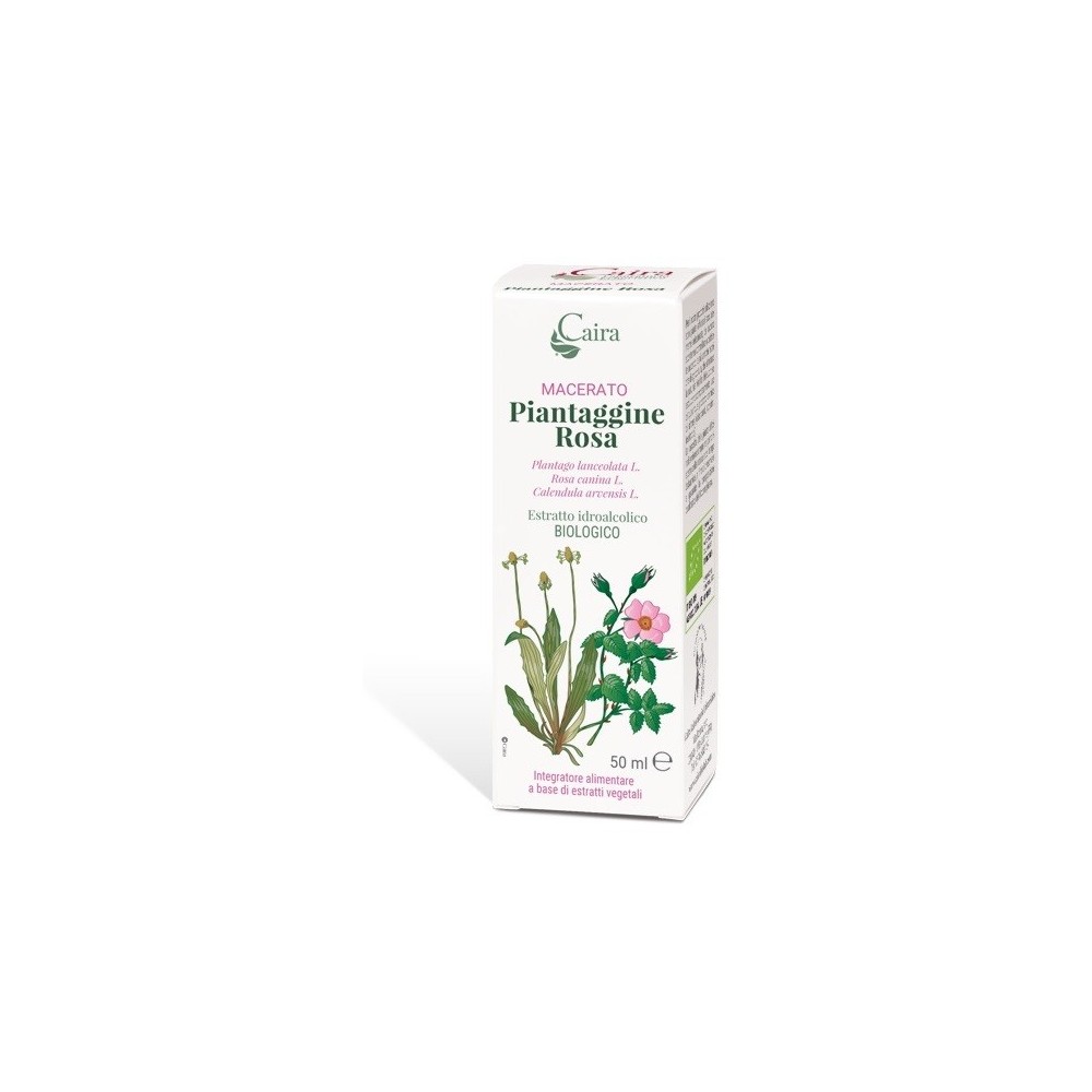 CAIRA PIANTAGGINE ROSA MACERATO IDROALCOLICO GOCCE 50 ML