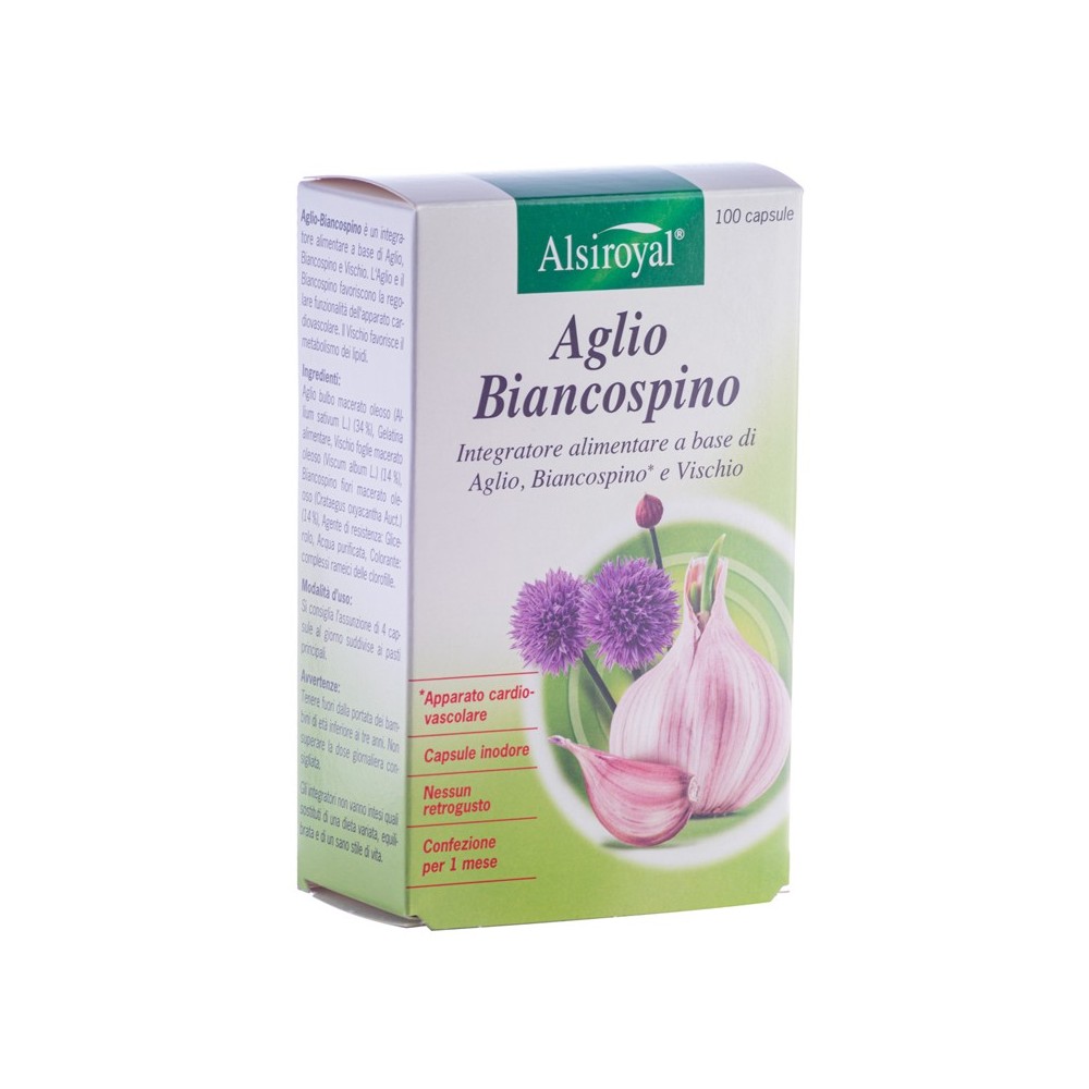 AGLIO BIANCOSPINO 100 CAPSULE