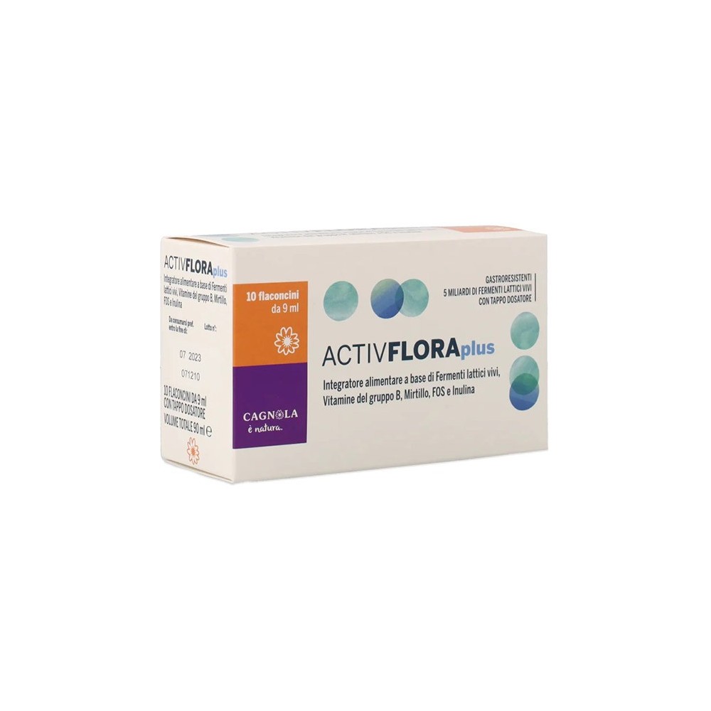 ACTIV FLORA PLUS 10 FLACONCINI X 9 ML