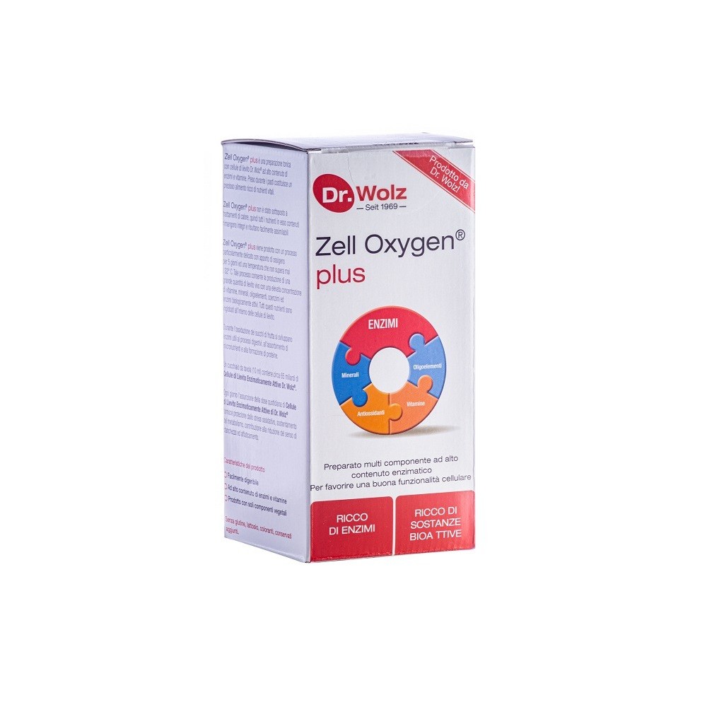 ZELL OXYGEN PLUS 250ML DR WOLZ TONICO