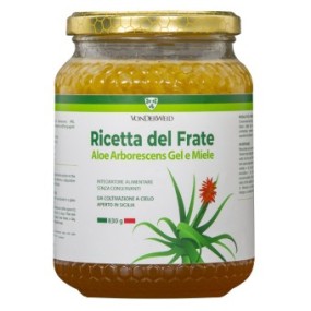 VONDERWEID RICETTA DEL FRATE ALOE ARBORESCENS FOGLIA INTERA E MIELE BIO 830 G