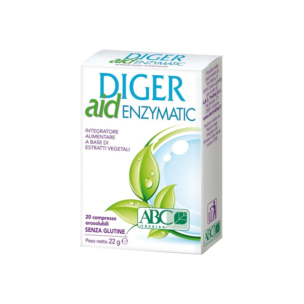 DIGER AID ENZYMATIC 20 COMPRESSE