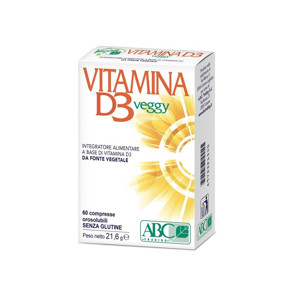 VITAMINA D3 VEGGY 60 COMPRESSE OROSOLUBILI