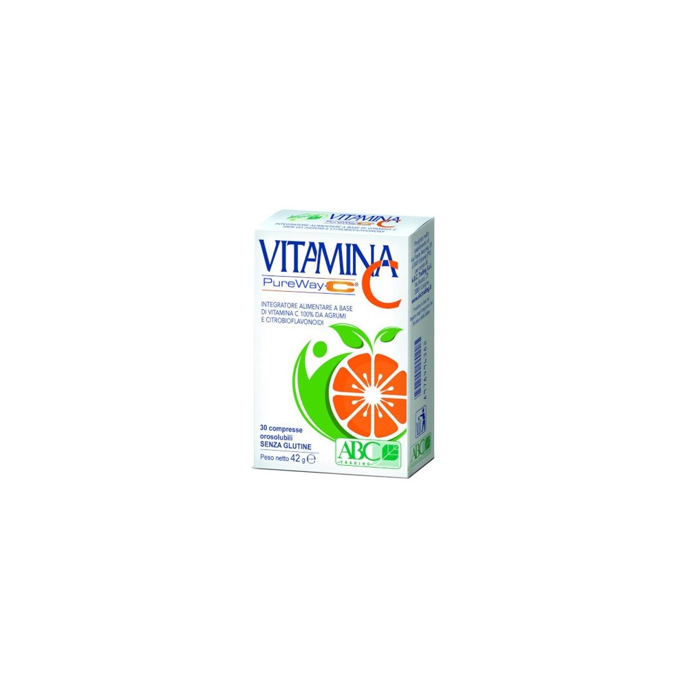 VITAMINA C PUREWAY-C 30 COMPRESSE OROSOLUBILI